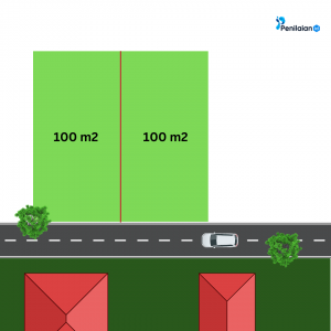 Pembagian Tanah dengan Konsep Nilai