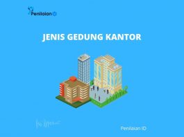 Beberapa jenis gedung perkantoran yang yang mungkin dihadapi oleh penilai antara lain sebagai berikut: • Penyewa tunggal bertingkat rendah • bertingkat rendah, multitenant • Lantai menengah (4 hingga 16 lantai) • Tinggi (16 lantai atau lebih) • Kantor dengan ruang ritel di lantai jalan • Kantor medis atau gigi • Kondominium kantor • Cabang bank • Rumah sakit atau klinik hewan • Kantor dengan ruang ritel dan hunian