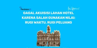 Gagal Akuisisi Lahan Hotel Karena Salah Gunakan Nilai Rugi Waktu, Rugi Peluang