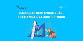 Bangunan Bertambah Luas, tetapi Nilainya Justru Turun