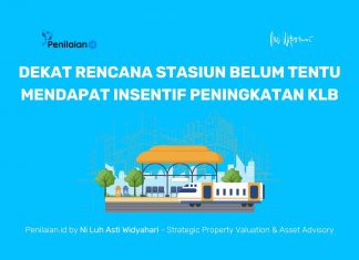 Dekat Rencana Stasiun Belum Tentu Mendapat Insentif Peningkatan KLB