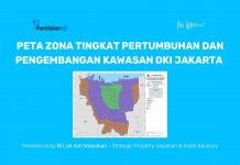 Peta Zona Tingkat Pertumbuhan dan Pengembangan Kawasan DKI Jakarta