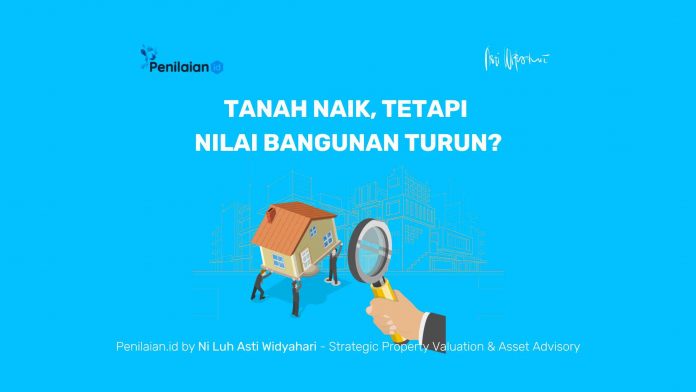 Tanah Naik, tetapi Nilai Bangunan Turun Tanah Naik, tetapi Nilai Bangunan Turun?