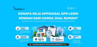 Kenapa Nilai Appraisal KPR Lebih Rendah dari Harga Jual Rumah?