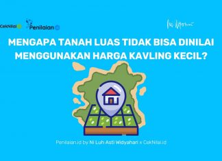 Mengapa Tanah Luas Tidak Bisa Dinilai Menggunakan Harga Kavling Kecil?